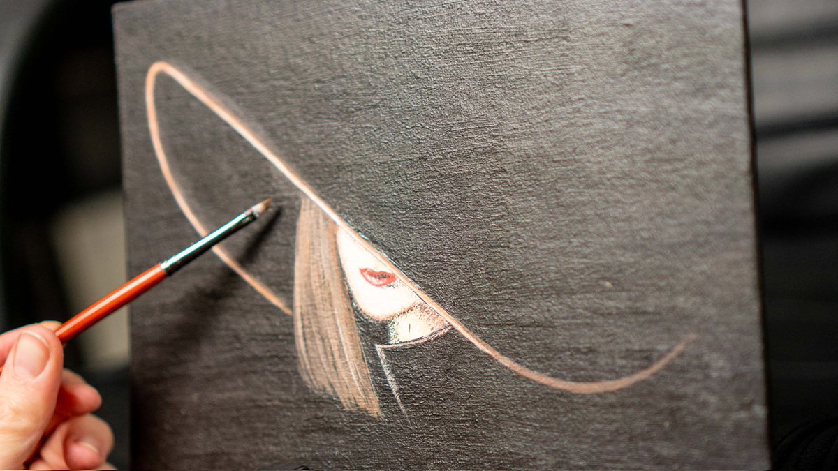 HiIllustrations's tweet photo. You can hide your emotions behind a big hat...

Welcome:
https://t.co/9Zh8k0oaxd

#art🎨 #acrylic #bighat #blackhat #ladyinhat #womanhat #girlhat #acrylicpainting #homemadeIllustration https://t.co/42bm6hiXXF