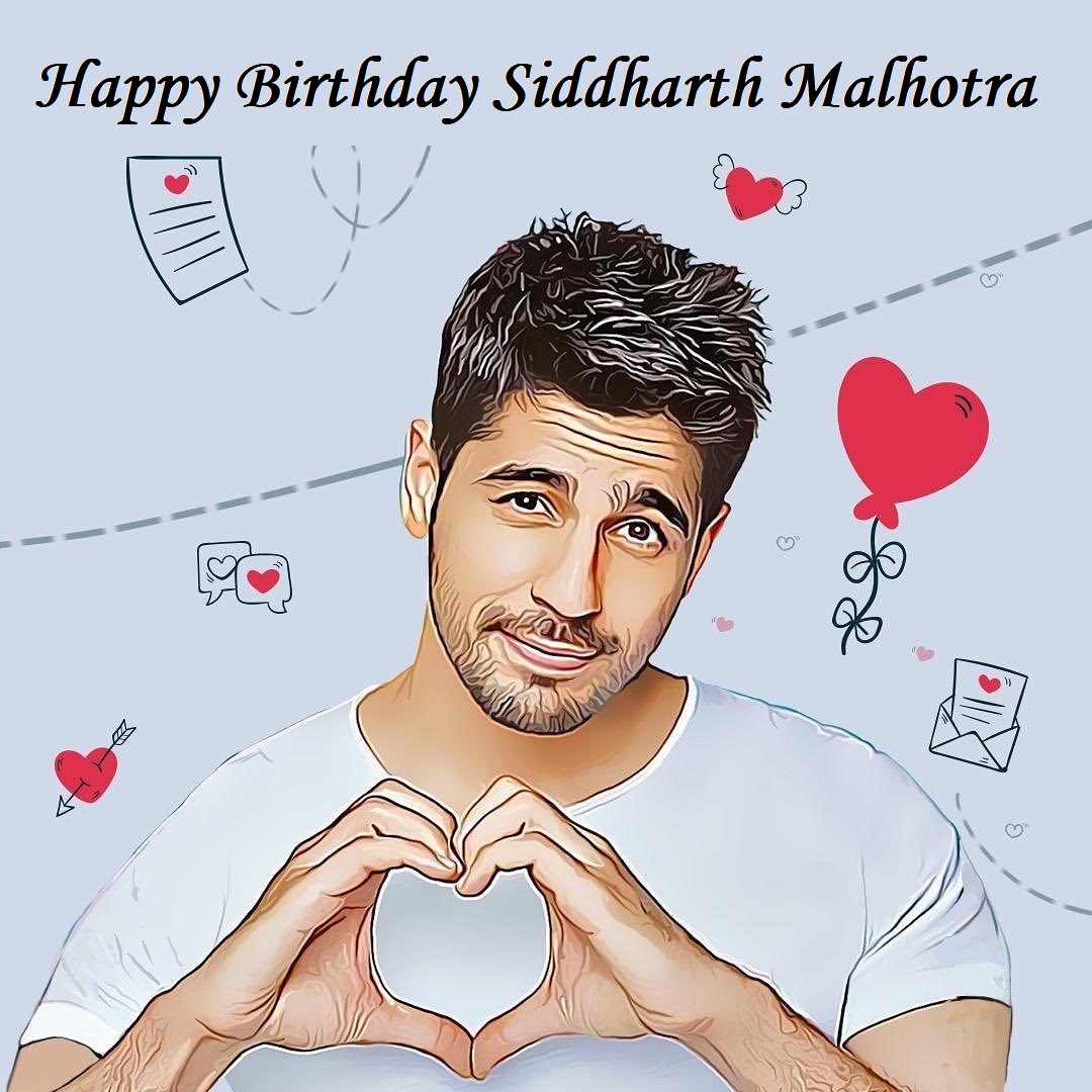 Happy Birthday to Siddharth Malhotra  