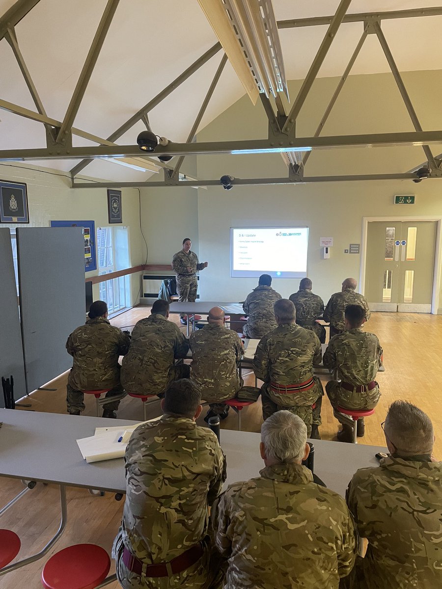 AC_INCLUSION's tweet image. Delivering Diversity and Inclusion update to @CumbriaACF this morning. Positive engagement and realisation that the importance is building a strong TEAM of great people! @ColCadetsHQNW @Dept_ColCdt_NW @nwrfca @ArmyCdtsINSPIRE #armycadetinclusion