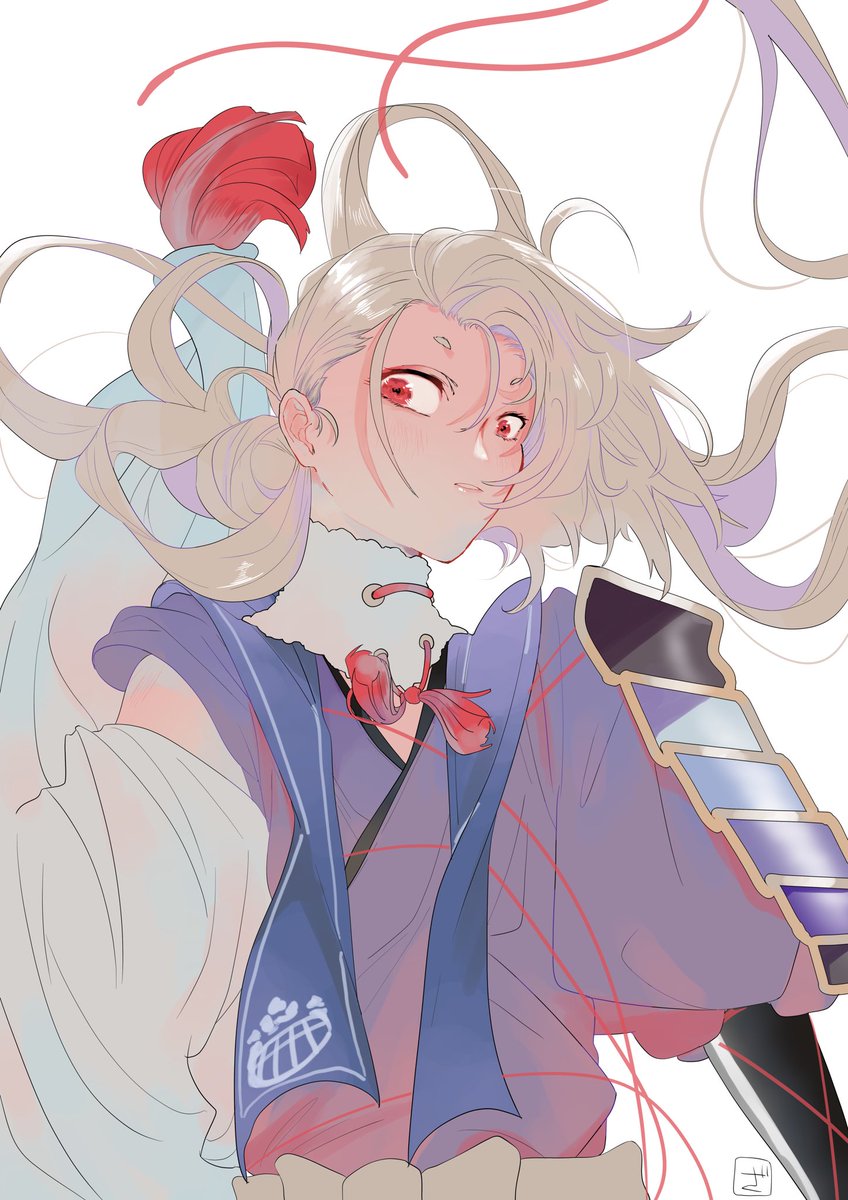 刀剣乱舞 今剣 雑穀米のイラスト