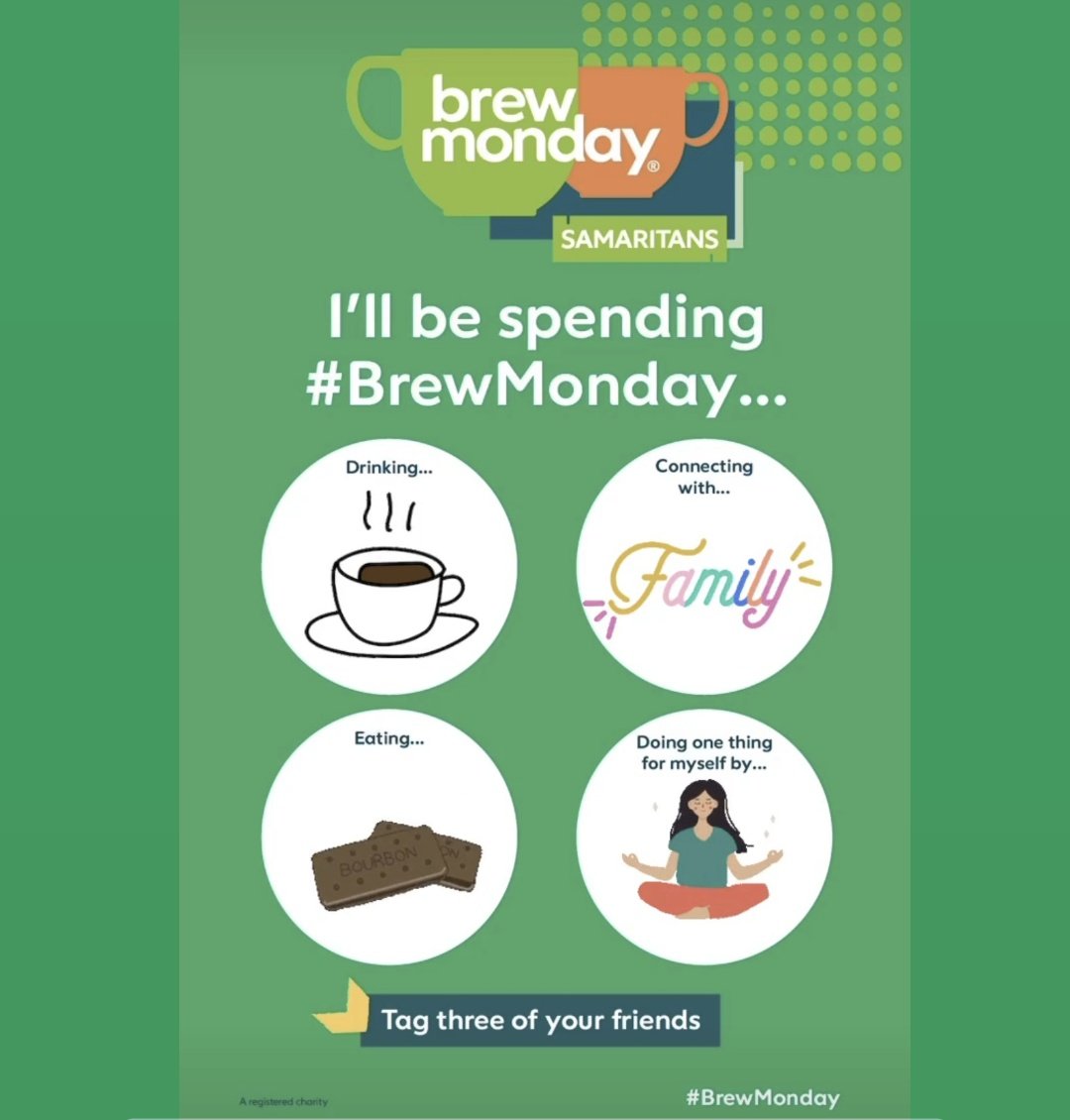 Polly_P_Rocket's tweet photo. A problem shared is a problem halved #brewmonday 17th January
#mentalhealth
#MentalHealthMatters 
#keeptalking 
#Wellbeing 
#samaratians https://t.co/QCRVUknVon