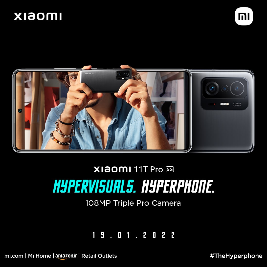 batchumalli's tweet image. #HyperPhone for #HyperPerformers🤩👊
Launch: 19th Jan,2Noon 

🎧#HyperSound-Harman Kardon, Dolby Atmos&amp;amp;HiRes Audio
📱#HyperView-120Hz True 10Bit Amoled Display
🚀#HyperSmooth-SD 888 5G
📸#HyoerVisual-108MP TriplePro Cam
⚡#HyperCharge-120W Charger

#Xiaomi11TPro❤️ #TheHyperPhone