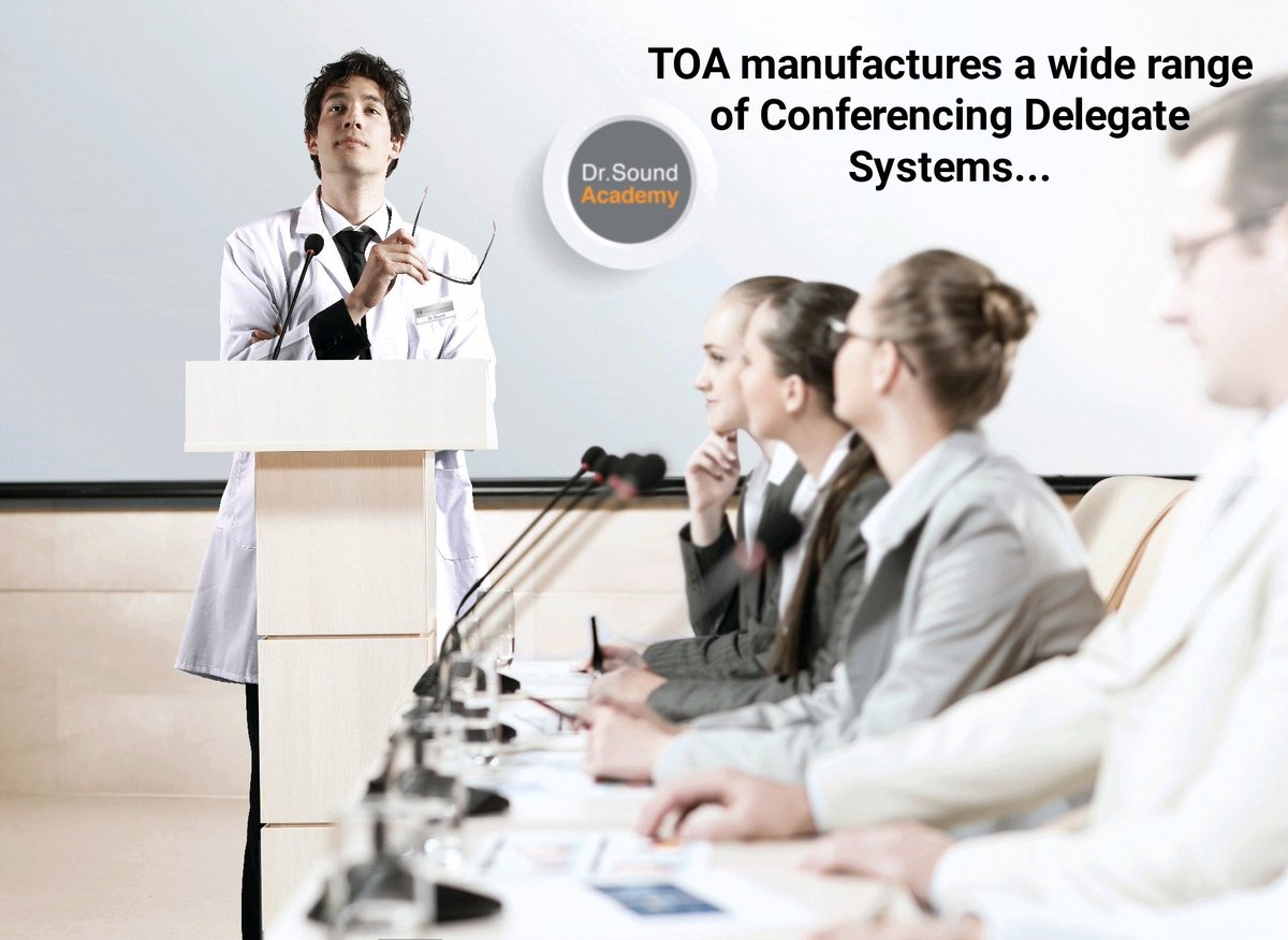 TOAAfrica's tweet photo. TOA manufactures a wide range of Conferencing Delegate Systems including wired and wireless systems.
#toa #conferencesystems #delegatesystems #wireless https://t.co/15iekgtn5D