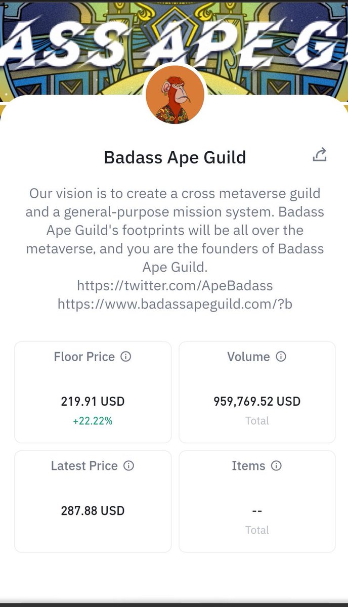 crutslee's tweet photo. @ApeBadass will hit the 1 Million today, i have still a bid process going for ape #133 who is currently around sale for the very low floorprice. This is your last chance to earn a cheap ape! https://t.co/8MvyYmwwMH https://t.co/E8HhVRGbjP