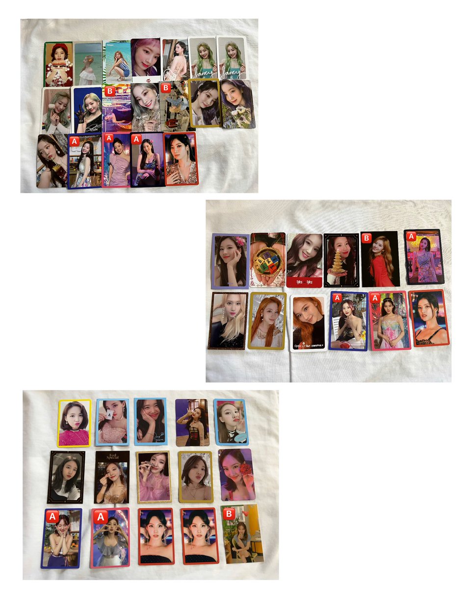 MINA___373's tweet photo. TWICE トレカ

譲▶︎画像のトレカ
求▶︎買取

値段などの詳しいことは3枚目の画像をご覧下さい。

#TWICEトレカ交換 #TWICE交換 #TWICEトレカ #TWICE買取 #TWICEグッズ https://t.co/3FFmrgeiTL