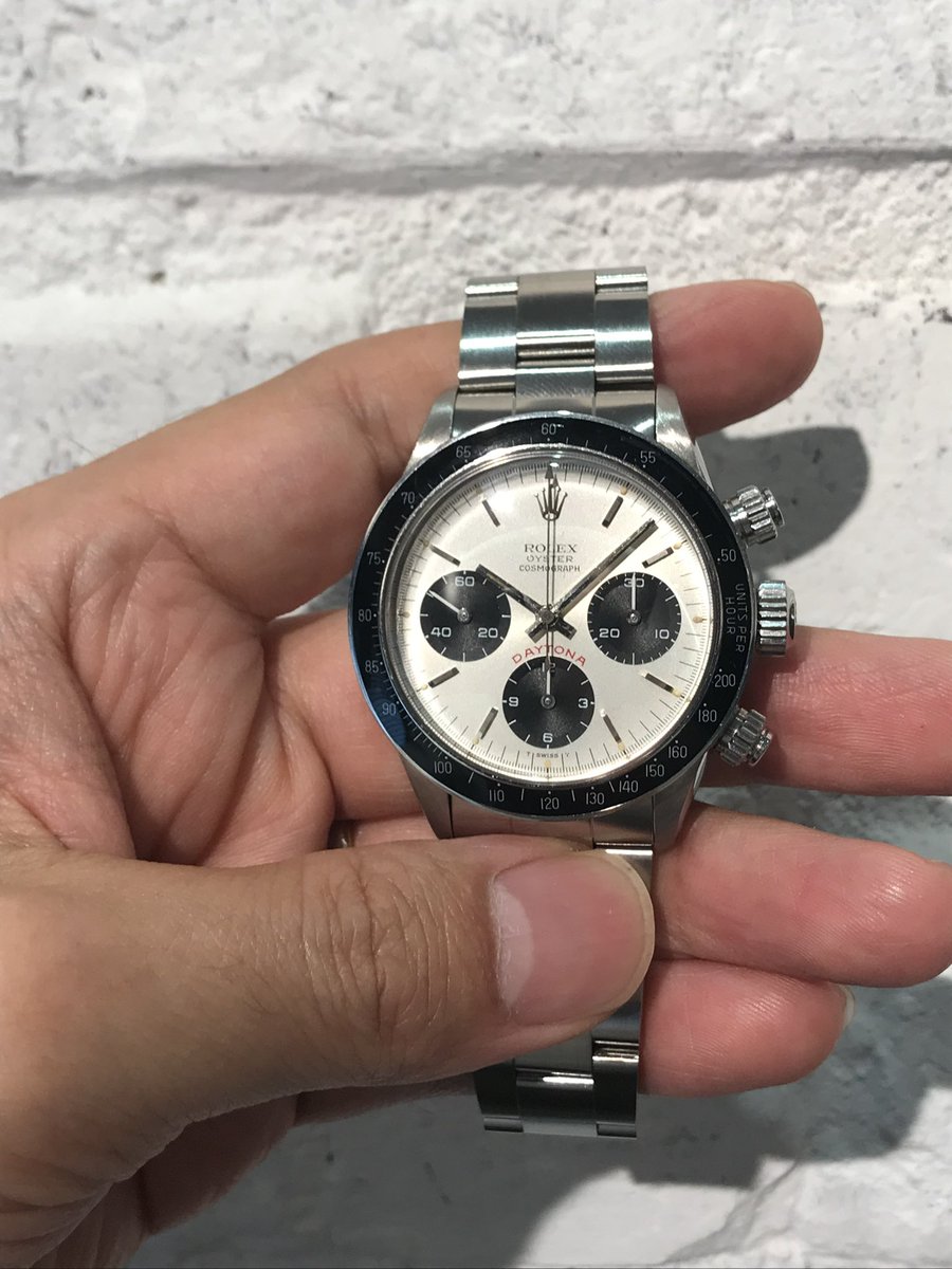 AkiraSATO909's tweet photo. 1985年 6263銀ビック
SS4桁スポーツモデルの
ブラックダイアル以外って
他に思い浮かばない。。
#手巻きデイトナ
#ref6263
#ビンテージロレックス https://t.co/UgOIROOcXq