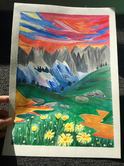 DrSan4e's tweet photo. On a hot 🌞day afternoon 🎨 https://t.co/4vMO9wuOb7