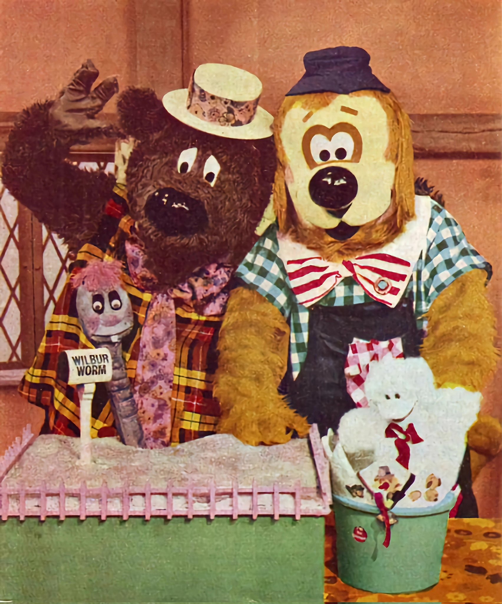 Various 1960s to 70s mascots 