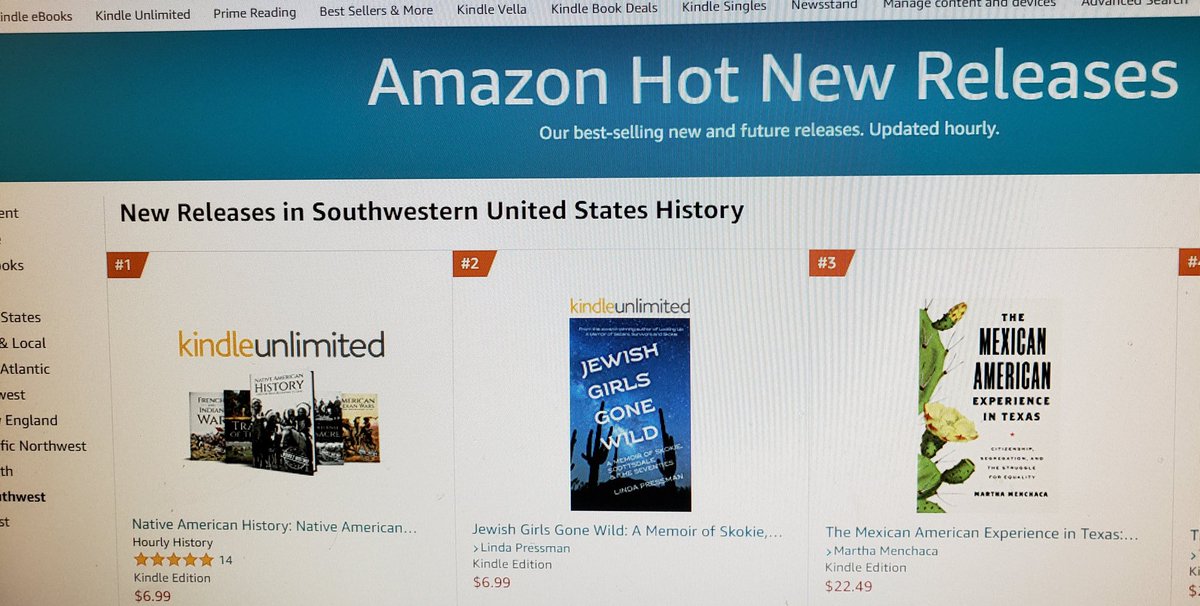 barmitzvahzilla's tweet photo. Jewish Girls Gone Wild is an Amazon Hot New Release in SW United States History!😃 Who remembers being a teen in the Seventies? I do. https://t.co/uqKeeqvtt3