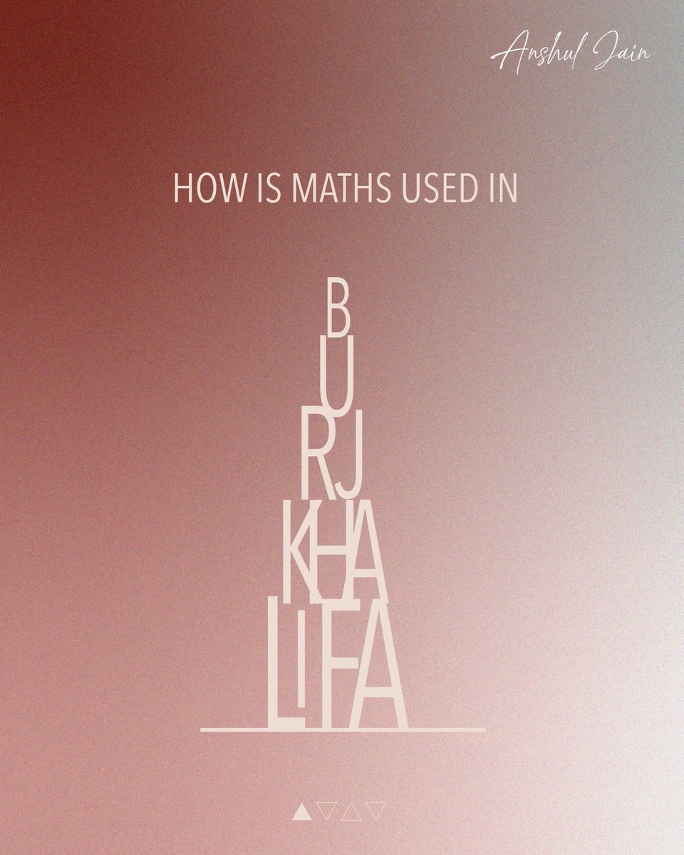 anshuljainpp's tweet image. Burj Khalifa was designed using the geometries of the desert flower in Dubai, Hymenocallis! Maths could be interesting if you know how it helped build famous structures!
.
.
.
.
.
.
#Anshuljain #BurjKhalifa #Dubai #Maths