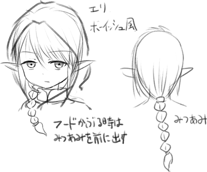 ちなみにエリちゃんの外見はこんな感じ。 