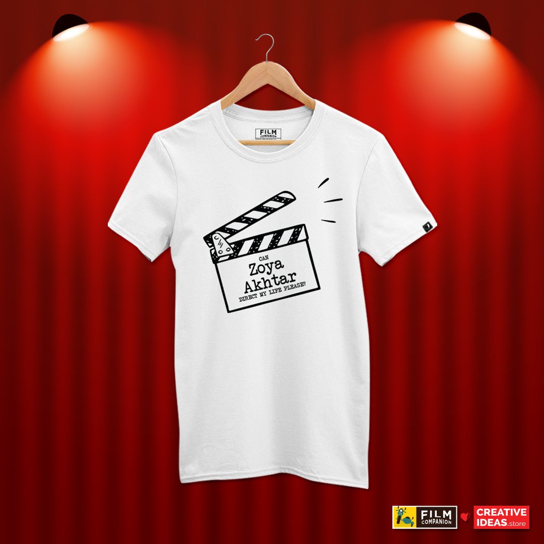 FilmCompanion's tweet photo. Can Zoya Akhtar please direct my life? Who wouldn't love to be a part of her cinematic life lessons...
For now, own the tee & let the world know you're super filmy like that! Shop Now: https://t.co/Pwtm1ROLJl
@CreativeIdeasHQ #CIxFC #FCmerch #GetCreativeWithFC #LiveYourFandom https://t.co/kp13NpKO2r