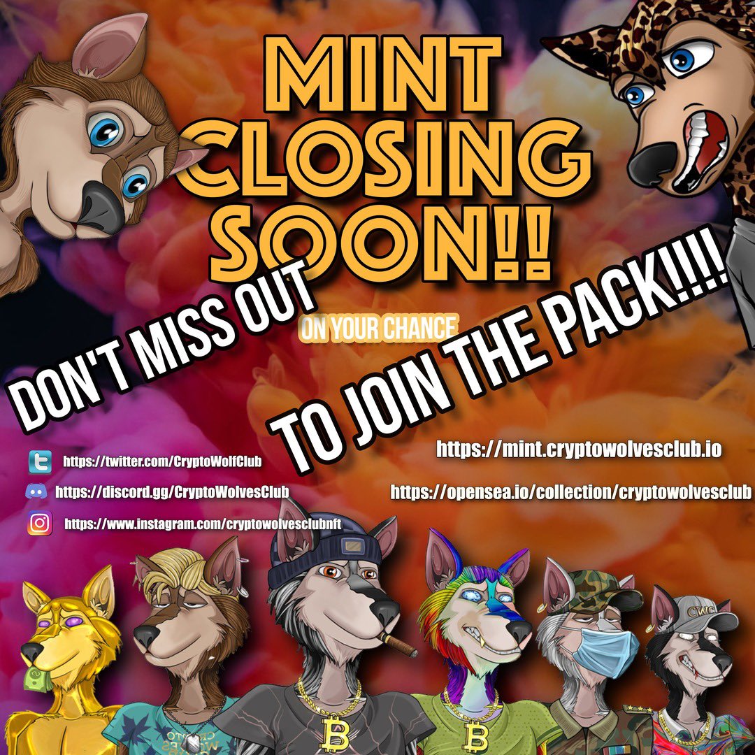 JOIN THE PACK @Cryptowolfclub 🐺💎🐺