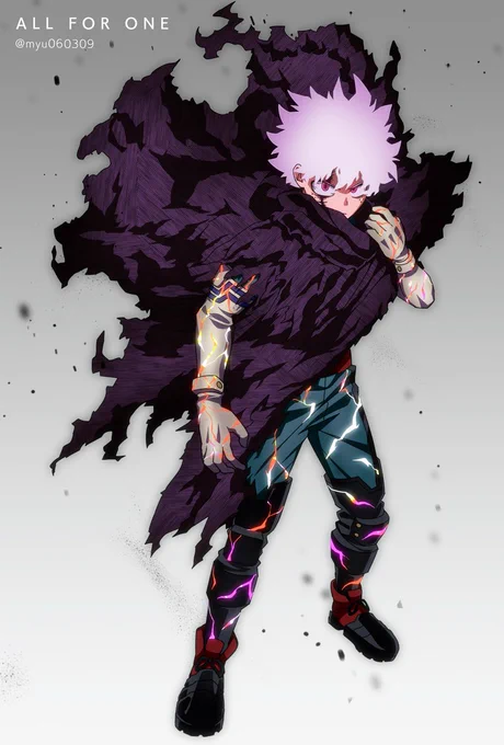 「What If.…」

Deku-All for one
もしも、デクがオールフォーワンの後継者だったら…。

#ヒロアカ #デク #FANART #MHA 