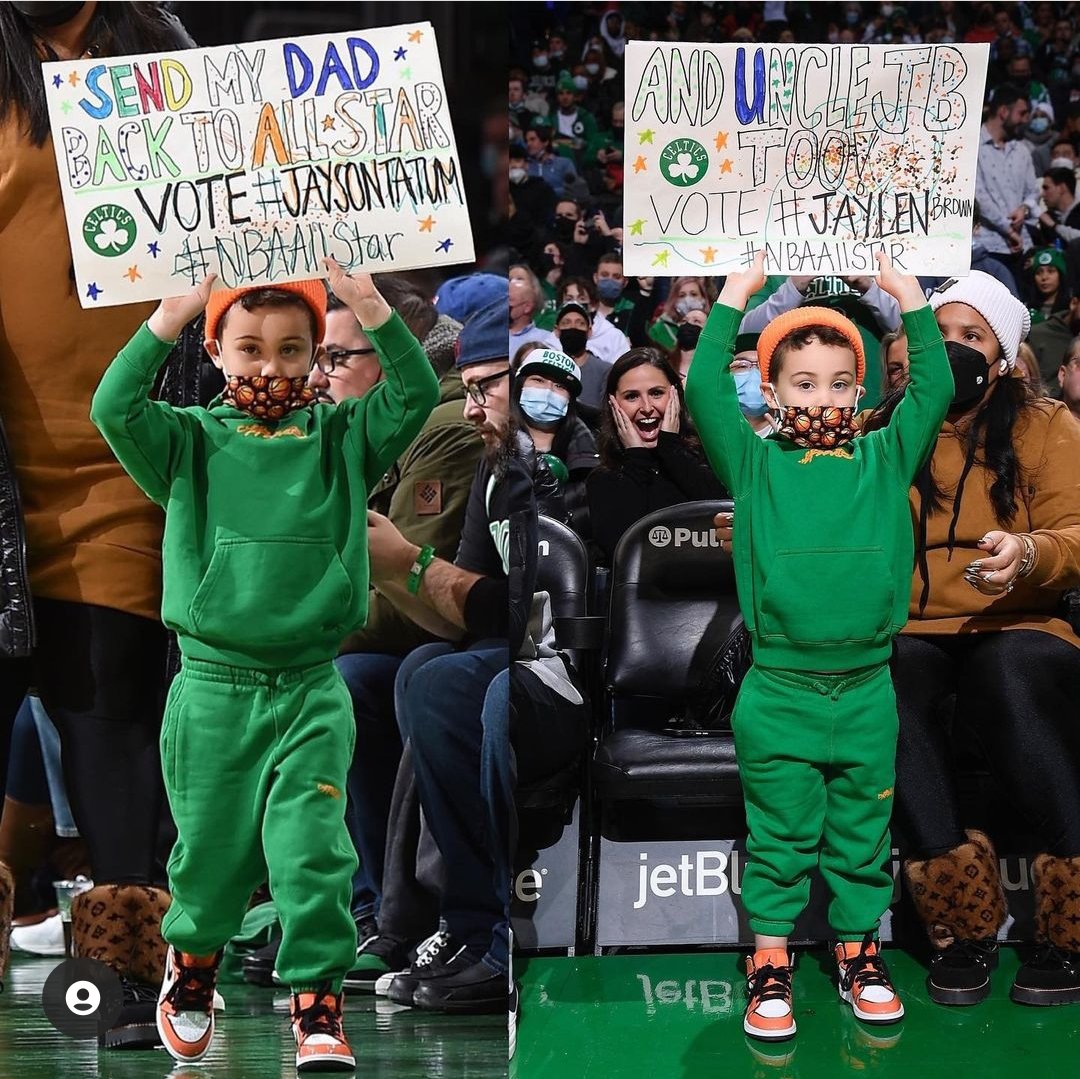 MsReneeMichele's tweet image. #JaysonTatum  #NBAAllStar #JalenBrown