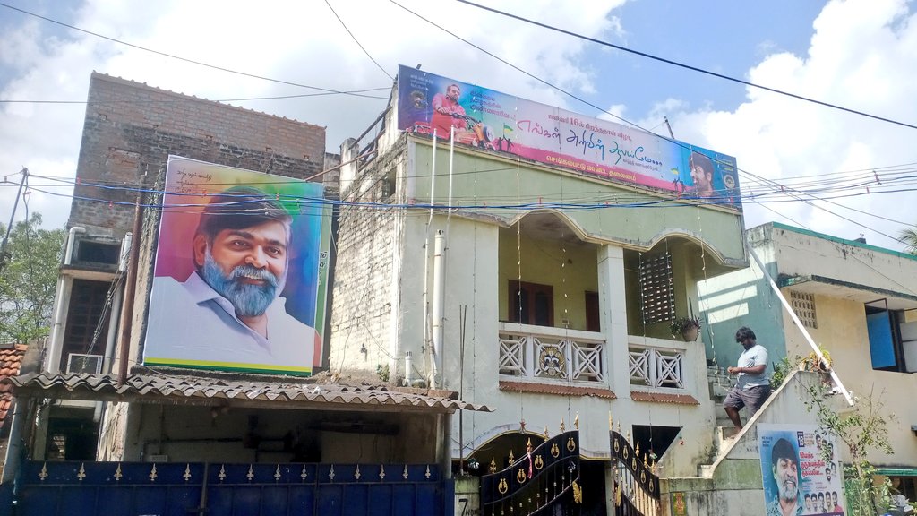 Bulletvikki's tweet photo. My sweet home ❤️
#HBDVijaySethupathi https://t.co/K4MYl6djqC