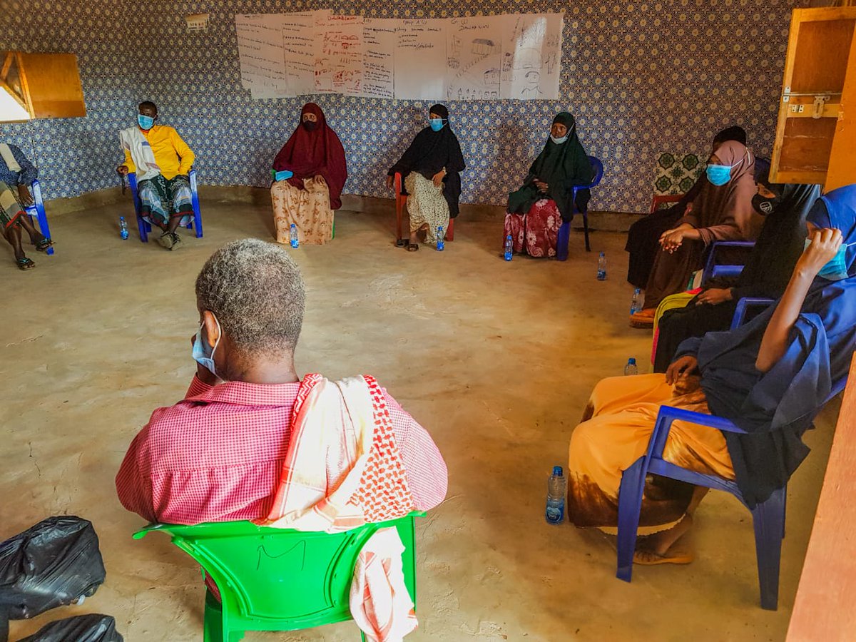 How do we include &amp; ensure a good representation of vulnerable groups (women, IDPs, PWDs, minority groups) in decision-making processes on housing, land &amp; property issues in their community?

Today's dialogue session for social cohesion &amp; #peace building held at Beled-Amin site.