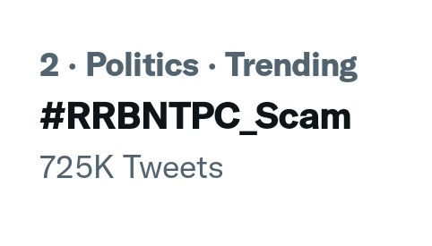 TestRanKING's tweet photo. RETWEET if you are fed up of the system, if you feel the system is unjust to the aspirations of the Youth. 
#RRBNTPC_Scam https://t.co/Ska9ffKAqw