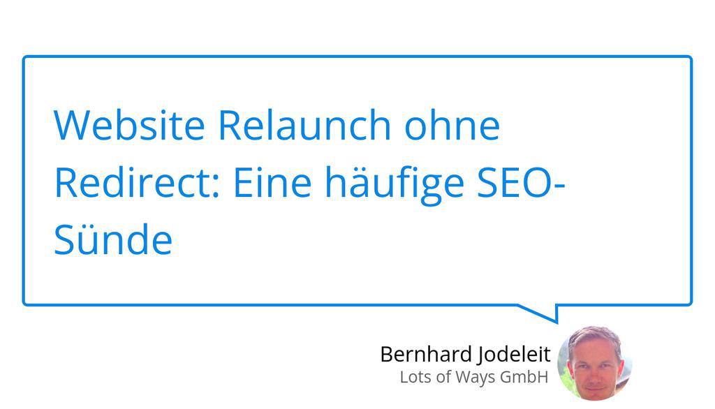 Website Relaunch --> auf korrekte Weiterleitungen bei URL-Änderungen achten.

Mehr dazu: 👉 lttr.ai/rjtN

#relaunch #websites #seo #301redirect