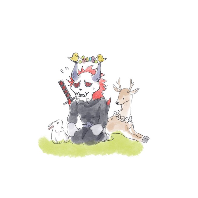 「男の子 鹿」のTwitter画像/イラスト(古い順)