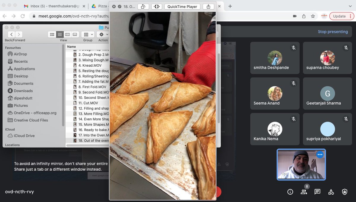 theenthubakers's tweet photo. After a fun Saturday with #Pizza, #Focaccia, #Baguettes & #Ciabatta workshops, #TEBTribe started Sunday with a #Pastry workshop - #Croissants & #PuffPatties. Now for Persian breads in the evening at the #TEBStudio #theenthubakers
Stay tuned for our Feb/March workshop calendar. https://t.co/FFdDywZzX7