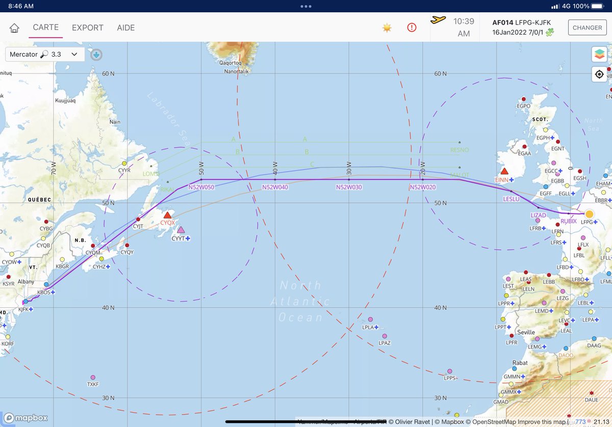 VHanrion's tweet photo. Aujourd’hui, il nous faudra 1h30 de moins que la semaine dernière pour se rendre à NY! #AirFrance #AF014 https://t.co/vlEiBqPcYK
