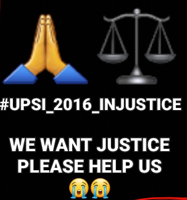 azeemaai's tweet photo. #UPSI_2016_INJUSTICE https://t.co/9gCX3RAmeK