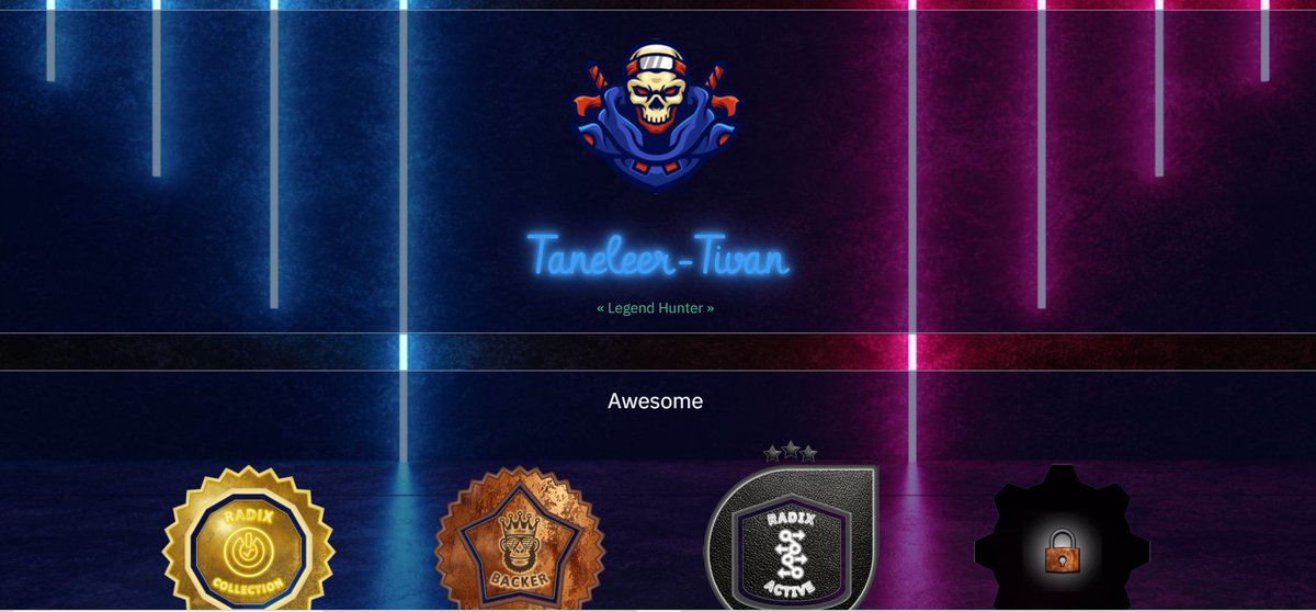 DogeCubeSoldier's tweet photo. Look at my profile on https://t.co/xiWwK7npf6 or make your own profile with @RadixCollection. New #NFT project and game on @radixdlt #pimpmyprofile https://t.co/d7EGH5kF0G