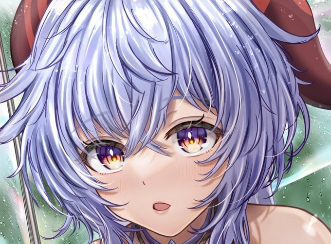 「いれて…あげましょうか?」の数だけ酸性雨でタイツが溶けるらしい全体はスレッドへ#原神 #GenshinImpact  #ganyu #甘雨 