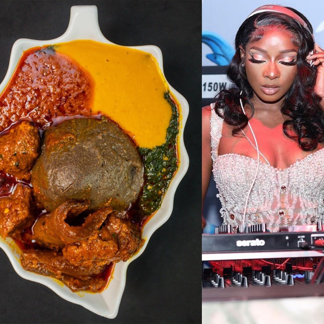 legitngnews's tweet photo. "Amala is disg*sting. I don't care who made it"-Msdsf
Popular actress and DJ, Dorcas Fapson gives a shocking revelation.
But why wouldn't you love Amala?😭😭
📸: @ms_dsf @landnkitchen (Instagram)
#legitng #legitposts #amala #africanfood #msdsf https://t.co/cFluukagUI