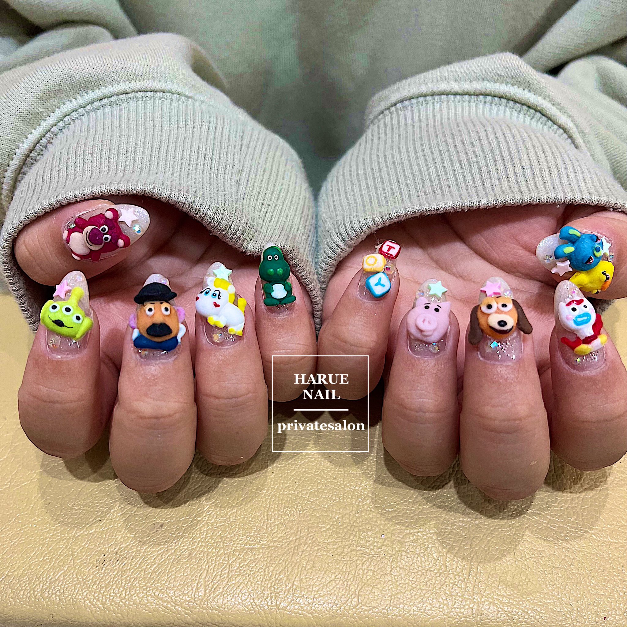 Harue Pa Twitter 久々の痛ネイル 痛ネイル 岡山ネイル Haruenail スカルプネイル キャラネイル トイストーリーネイル 3dネイル トイストーリー ディズニー好きと繋がりたい ネイル Newnails Nails Nailart Jna認定講師 ネイルスクール