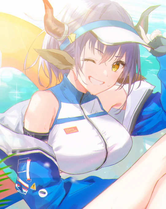 アークナイツEN版の2周年記念イラストにて、シデロカとスカイフレアを描かせていただきました!
2周年記念画集にも収録されるみたいなので何卒よろしくお願いします🙏✨
#アークナイツ2周年 #Arknights2ndAnniv #명일방주2주년 
@ArknightsEN
@ArknightsStaff
@ArknightsKorea 
