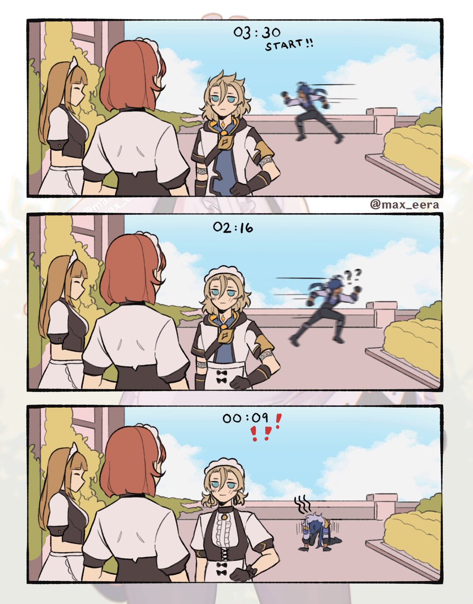 max_eera's tweet photo. Windtrace ?? More like maidbedo’s comeback https://t.co/mZqRDQf5de