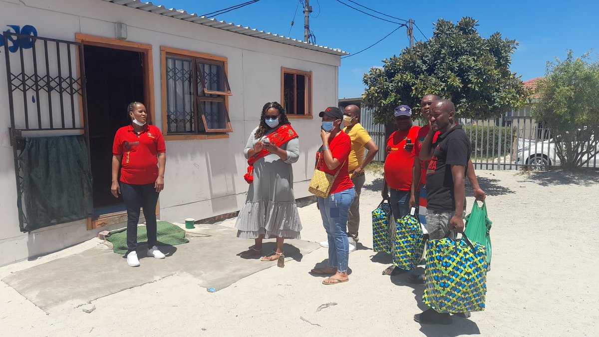 EffWard96's tweet photo. [In Picture] National Chairperson, Cmsr Mente visited Zanokhanyo  Children's Safety Home in Ward 96 Cape Metro. https://t.co/iyQUGkQuhK