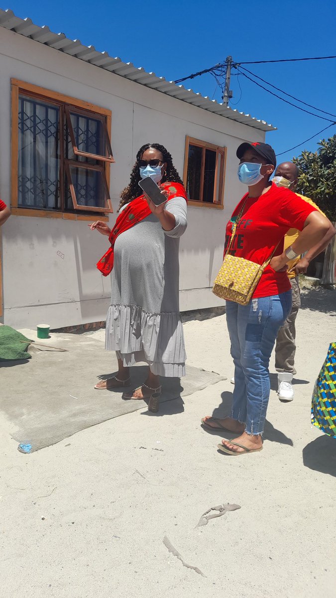 EffWard96's tweet photo. [In Picture] National Chairperson, Cmsr Mente visited Zanokhanyo  Children's Safety Home in Ward 96 Cape Metro. https://t.co/iyQUGkQuhK