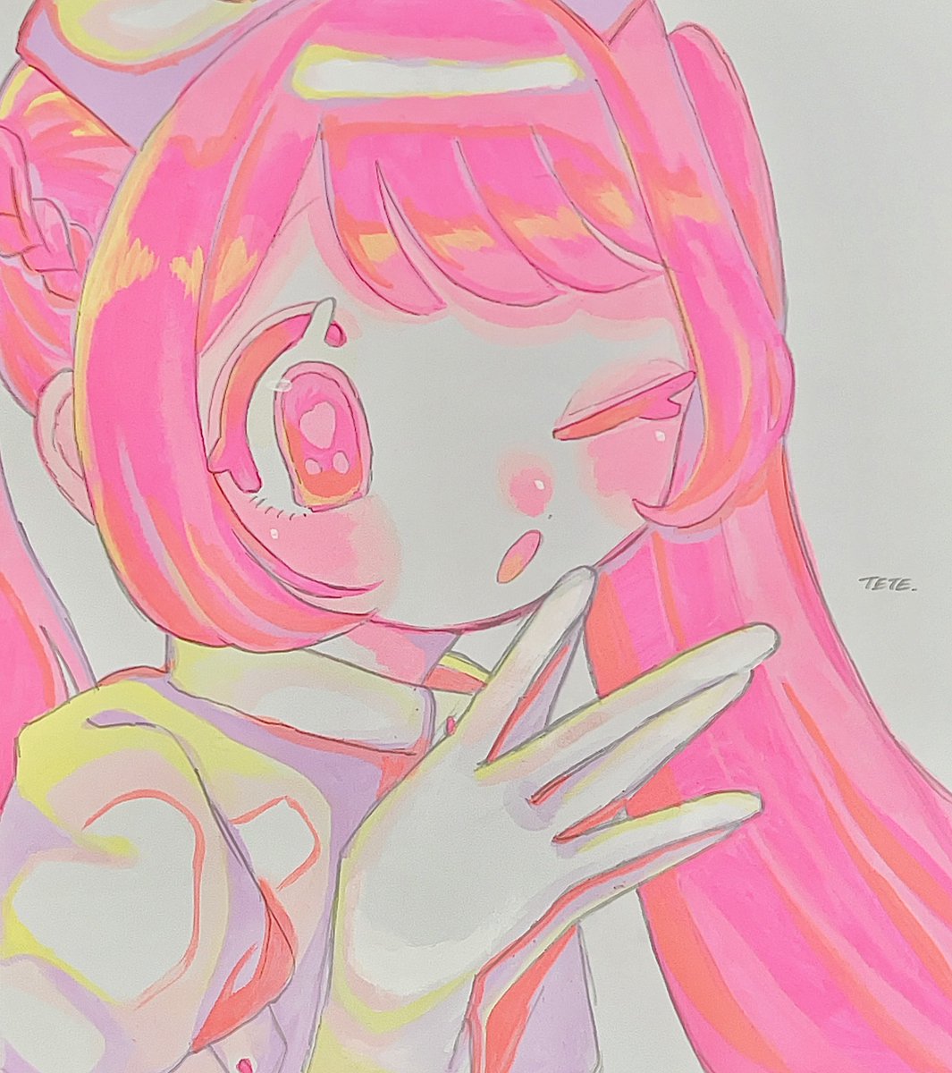 「ファンシーナース🤍ツインズ 」𝙩𝙚𝙩𝙚𝙢𝙞𝙚のイラスト