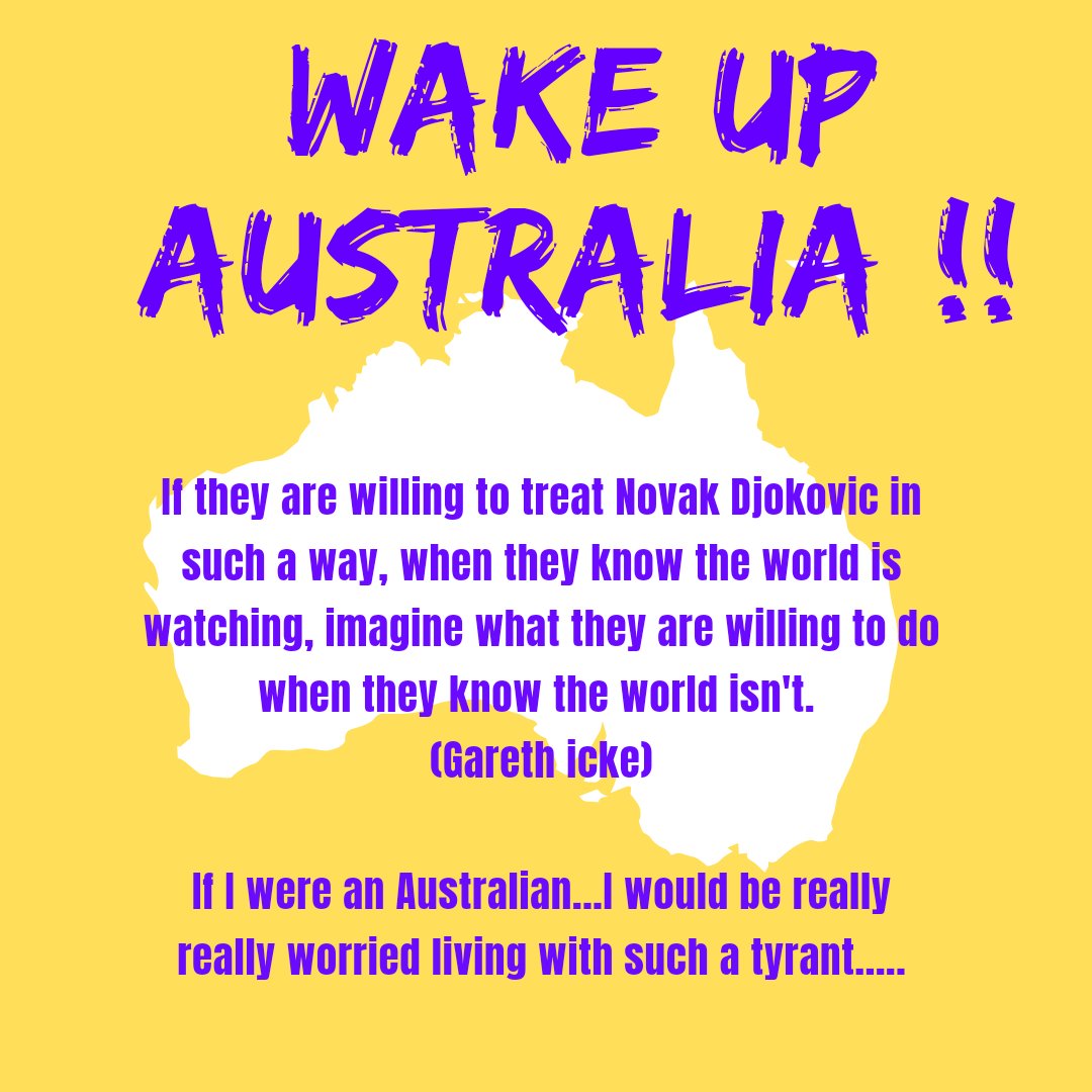 XxStephaniepxx's tweet photo. #AustraliaHasFallen 
#AustralianClosed 
#COVIDIOTS #BoycottAustralianOpen #BoycottAusOpen #WeStandWithDjokovic #WeStandWithNovak https://t.co/DUwtqB0WjV