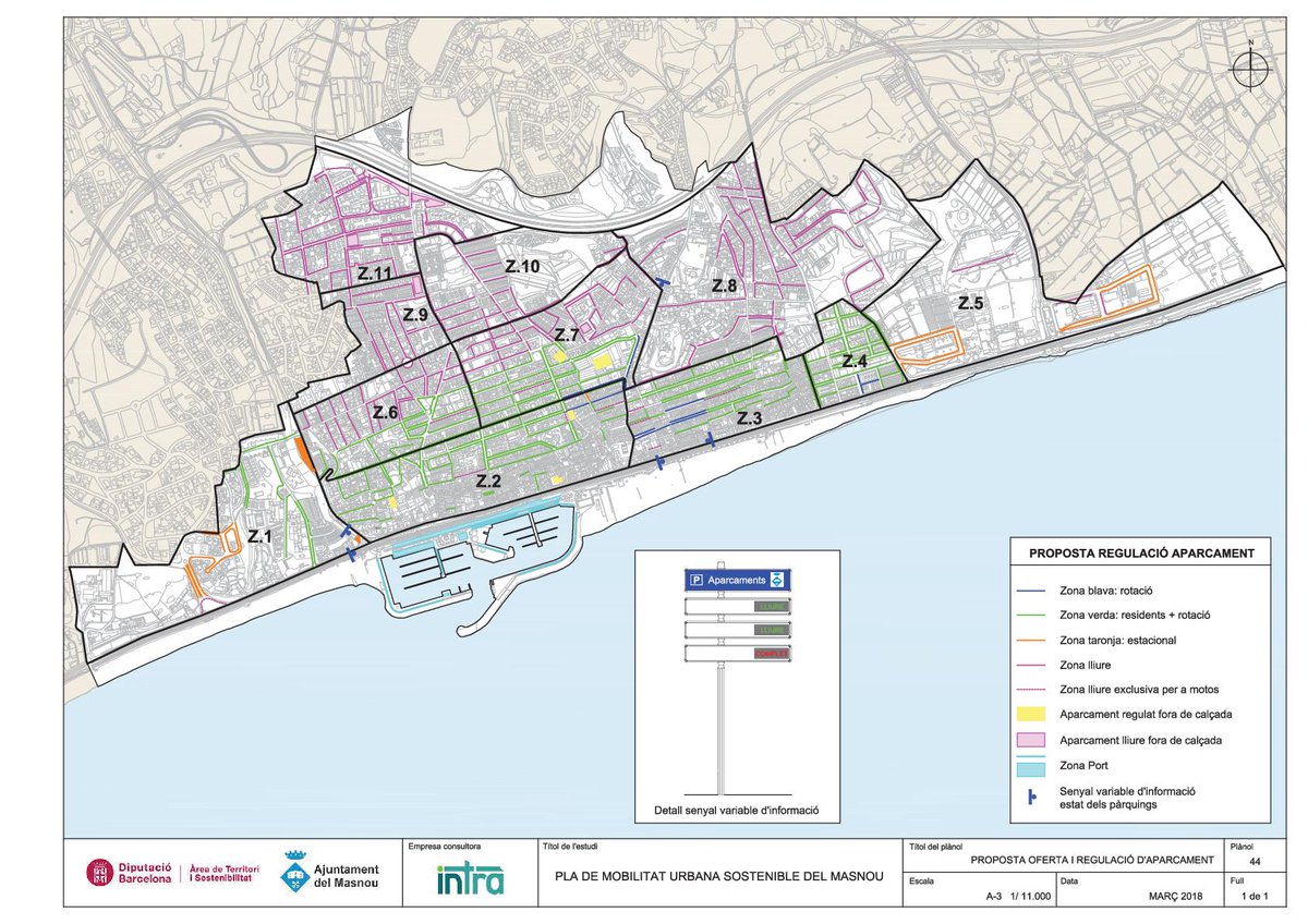 📢 A partir del proper mes d'abril el nostre poble lluirà amb aquests colors. Que definirà els diferents preus que haurem de pagar per estacionar en segons quines zones...
Després de la pujada de l'IBI, l'impost pel CO2, l'impost municipal de circulació. Ara toca  ZONA VERDA...