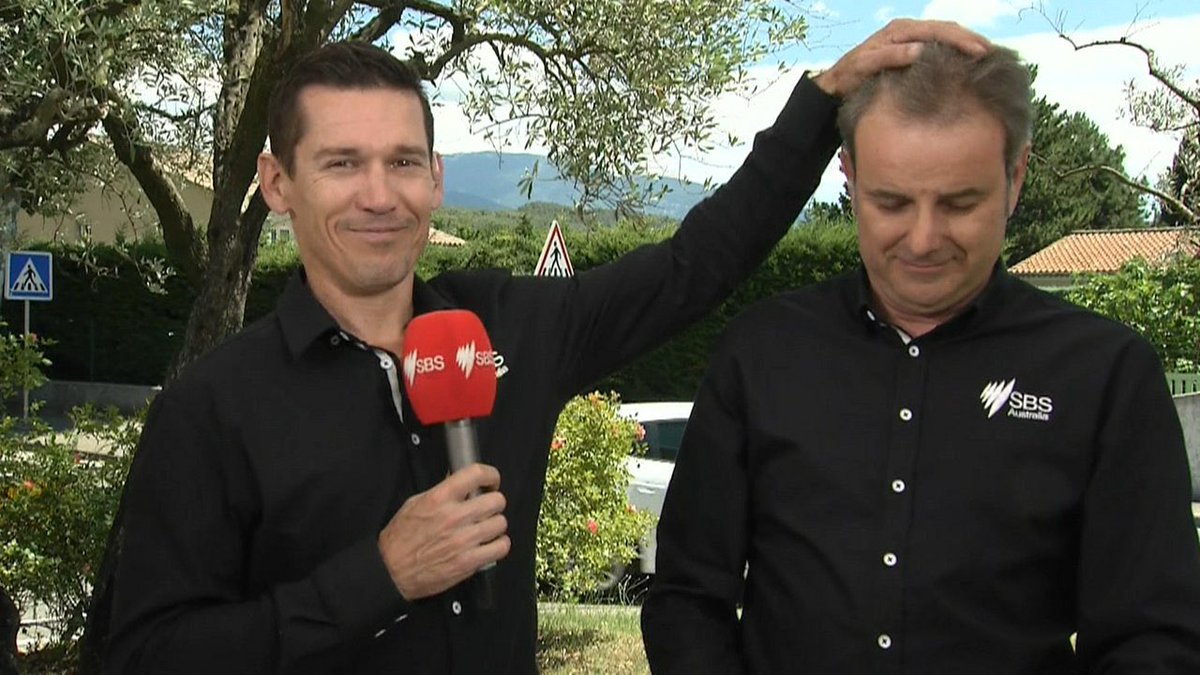 FakeMTomalaris's tweet photo. Should we start our own pirate comms team? #couchpeloton https://t.co/tslhwP7ZP5