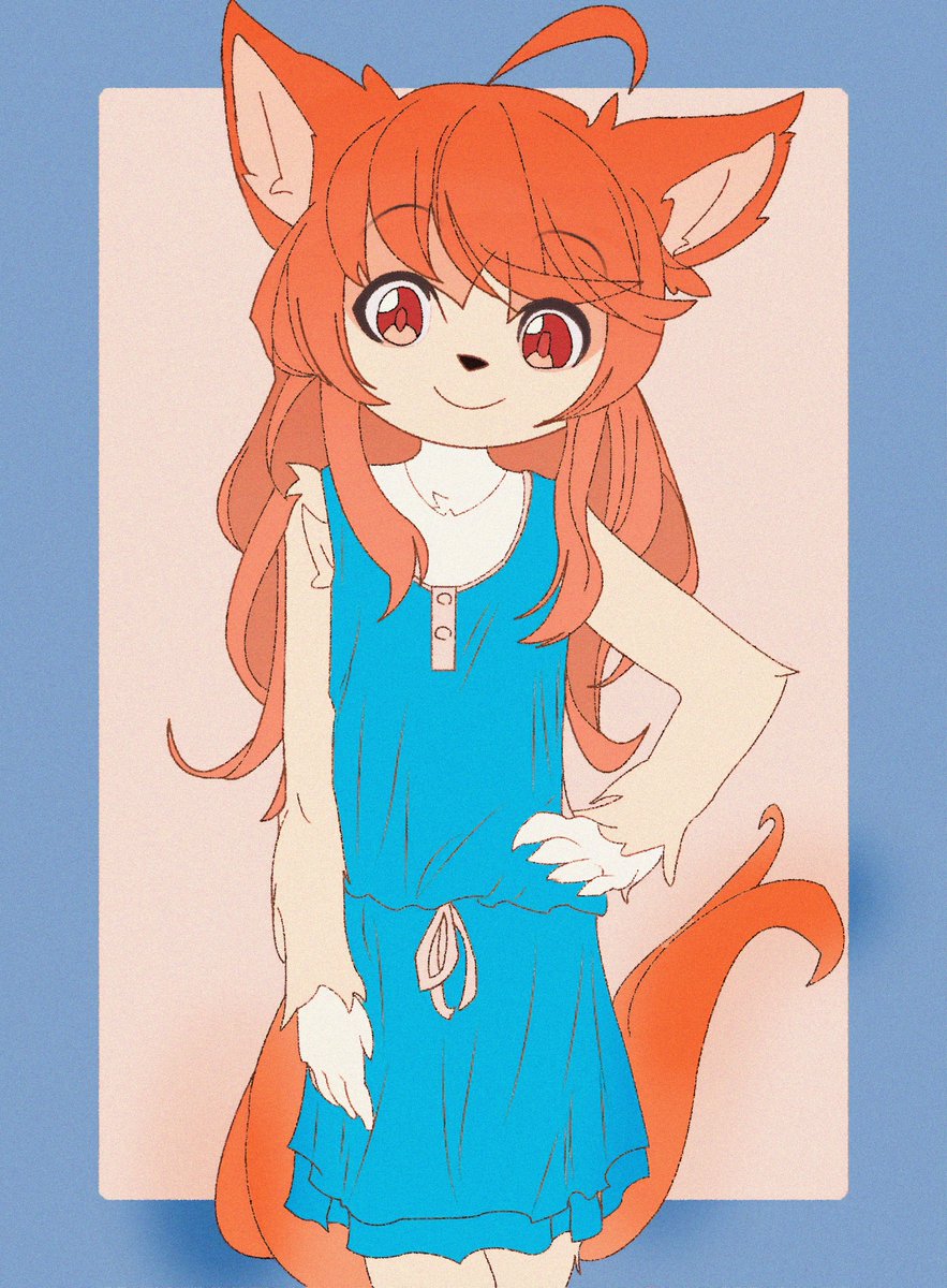 A gift for <a href="/BD_Collie/">ふー</a> (I found your sketch and I wanted to paint it, I hope you don't mind)