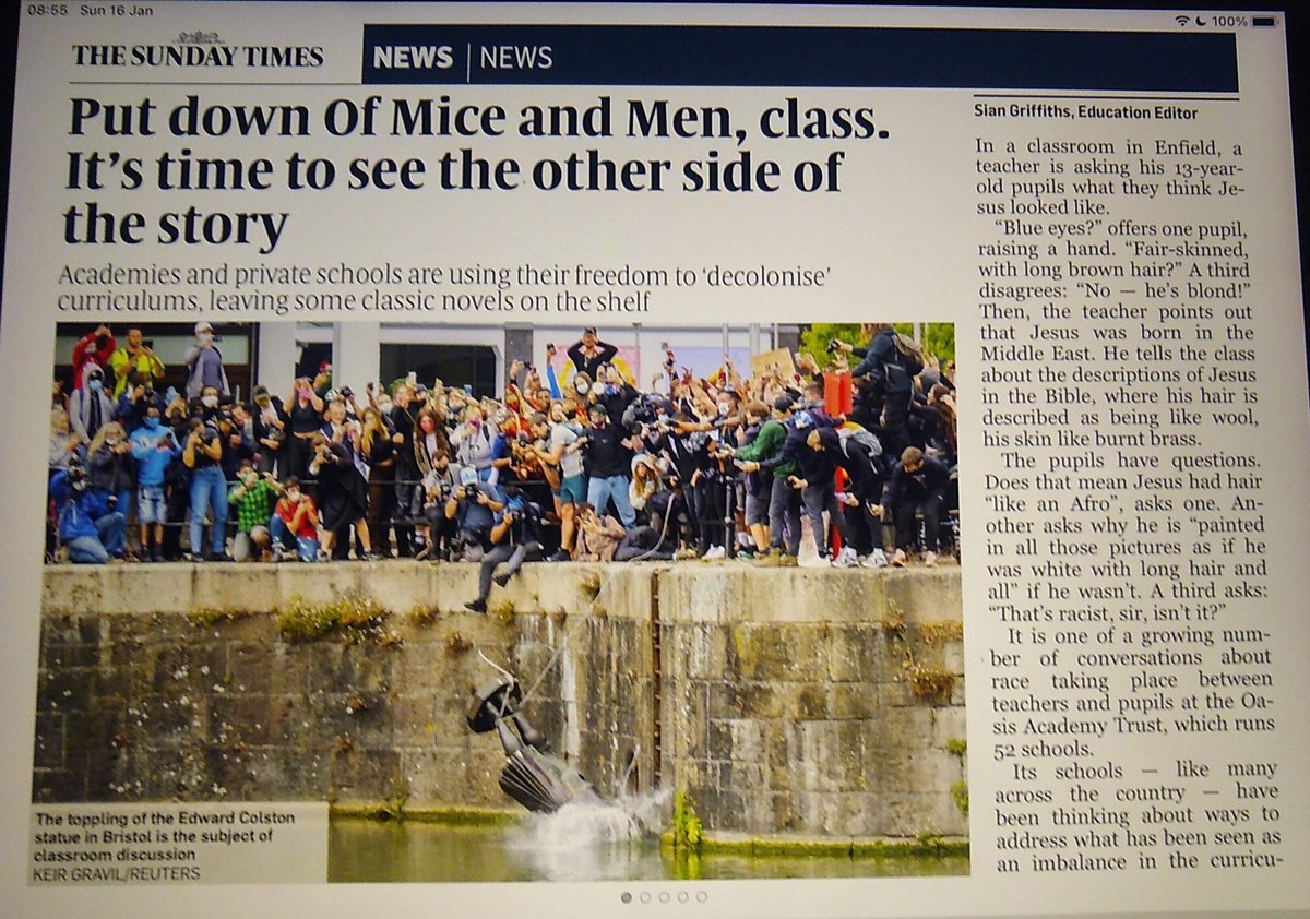 LanguageDebates's tweet photo. Useful piece in The Times today to explore #EduDiscourses on #Race #CRT and #WhitePrivilege alongside #Curriculum #Power and #Implicature https://t.co/ggeqJ4Tmc6