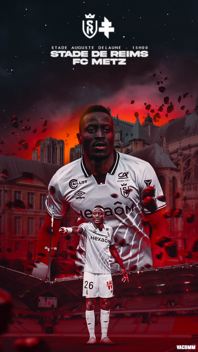 DionLopy's tweet photo. ๐๐ฎ ๐น๐๐๐๐ฒ ๐ฐ๐ผ๐ป๐๐ถ๐ป๐๐ฒ! โ๏ธ
๐ @FCMetz
๐ซ๐ท 15H00 | ๐ธ๐ณ 14H00
๐ Stade Auguste Delaune
@StadeDeReims โ๐ดโช๏ธ
#SDRFCM
#DL26 https://t.co/OFnZjAjb8w