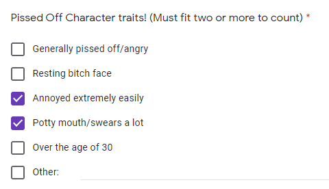 // blood

Today's Pissed Off Character of the day is Asuka Langely Sohryu from Neon Genesis Evangelion!

(Content warnings for the show can be found here doesthedogdie.com/media/14785.)
