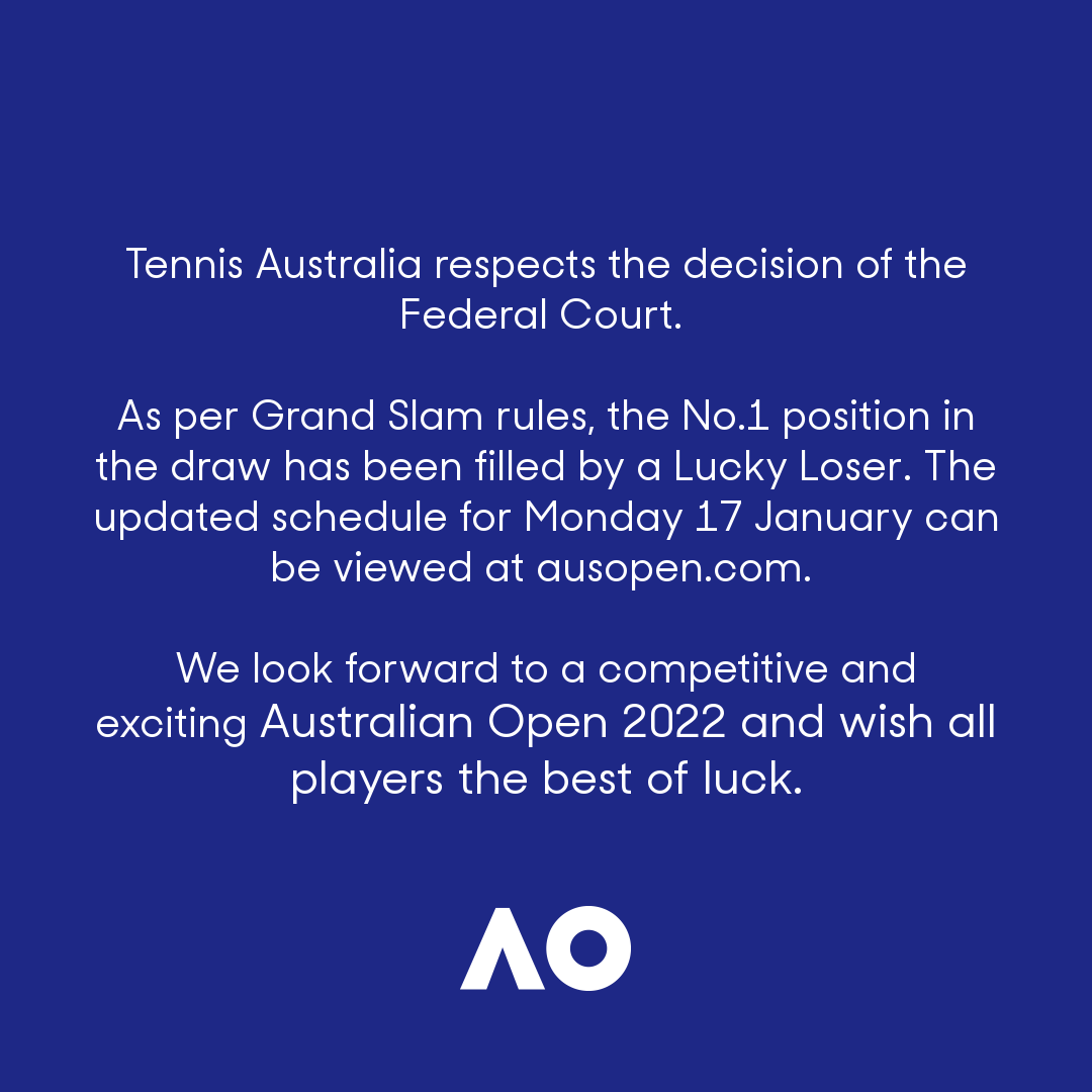 #AusOpen tweet media