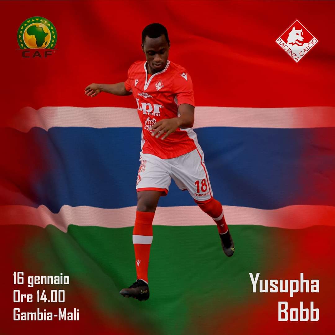 #Afcon2021
➡️ Oggi <a href="/TheGambiaFF/">Official GFF 🇬🇲</a>  - #Mali per il nostro centrocampista Yusupha #Bobb!