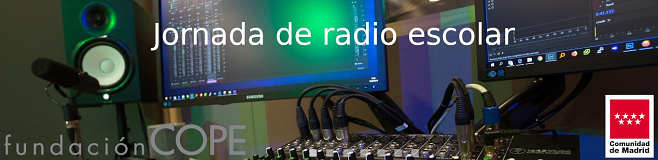 dcerverao's tweet photo. Asiste en presencial🏫o virtual 🌍
👉 "Jornada de Radio Escolar"👈
🗓️ 27/01/22, 17:00-20:00 h
Conocerás centros que emplean la radio y como fomenta la comunicación, el trabajo en equipo, el espíritu crítico...
Contaremos con profesionales de @COPE 
https://t.co/ey3QMlDeFE https://t.co/ci2gtStSKa