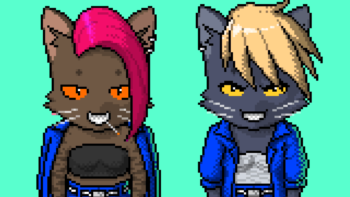 #NFTcollectros, we have two WILD CATZ leaders left on primary <a href="/opensea/">OpenSea</a> 🔥

0.03 ETH ✨

🐈 opensea.io/assets/crypto-…

#NFTGame #NFTs #CryptoNyankiz #CryptoYankiz ❤️