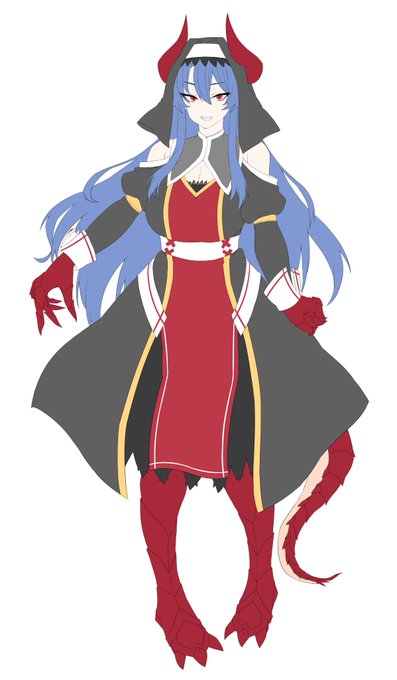 2人目のうちの子ほぼほぼ完成!
ドラゴン娘のシスター 