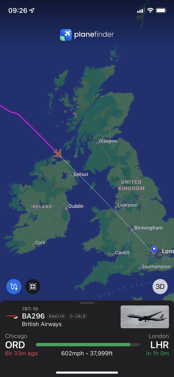 TheSnoopySnoop's tweet photo. ⚠️ #BA296 #BAW24R #B787 #Dreamliner #BritishAirways #Squawk7700 ⚠️
Chicago to London
#AvGeek #haveglass #planespotting https://t.co/1m3ZaMvQxp