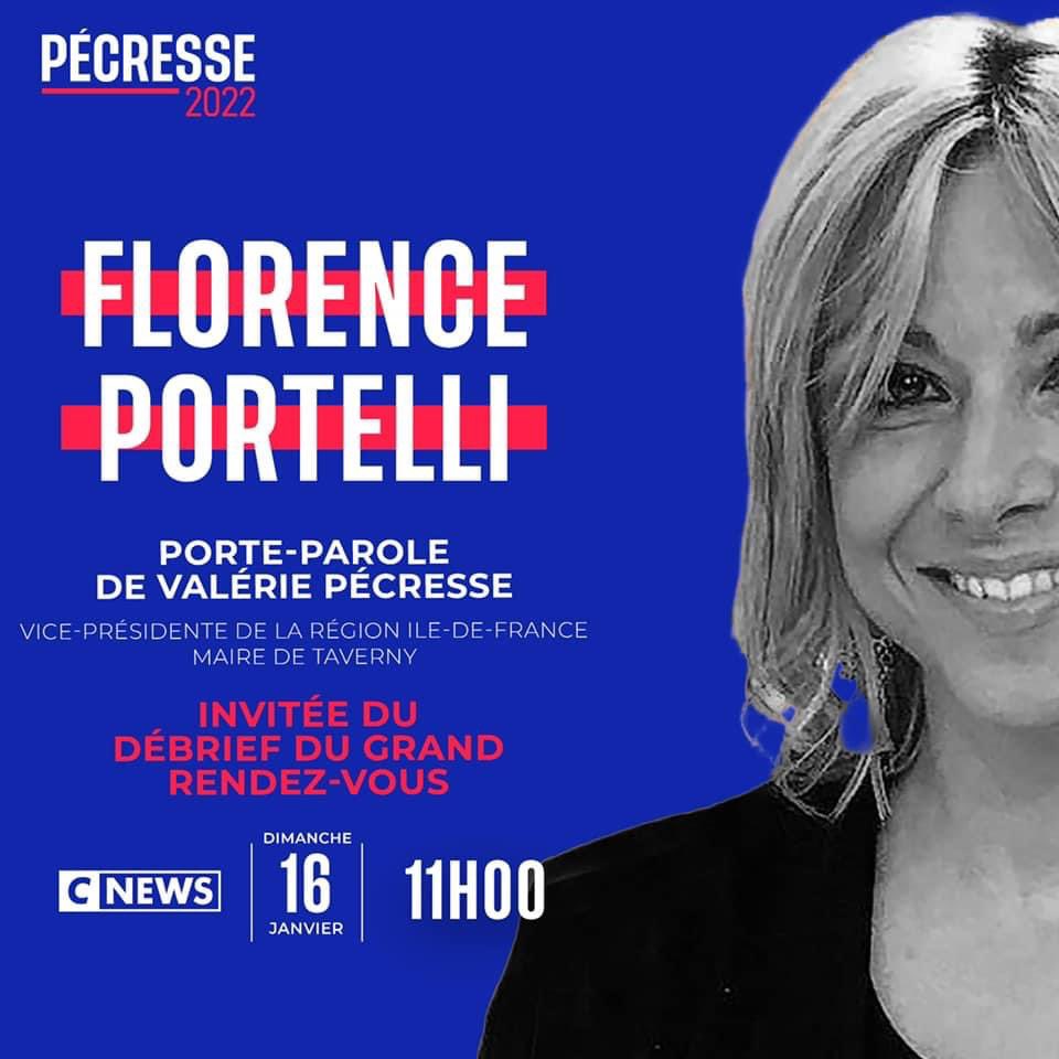 FloPortelli's tweet photo. Rendez-vous aujourd’hui à 11h sur @CNEWS pour débattre de l’actualité et débriefer le #LeGrandJury de @davidlisnard Président de l’@l_amf https://t.co/kMrVjgHGPK
